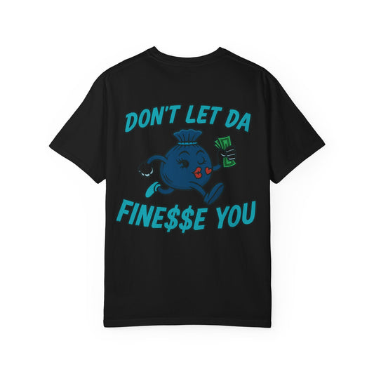 Finessin Bags Women’s Black & Blue T-Shirt