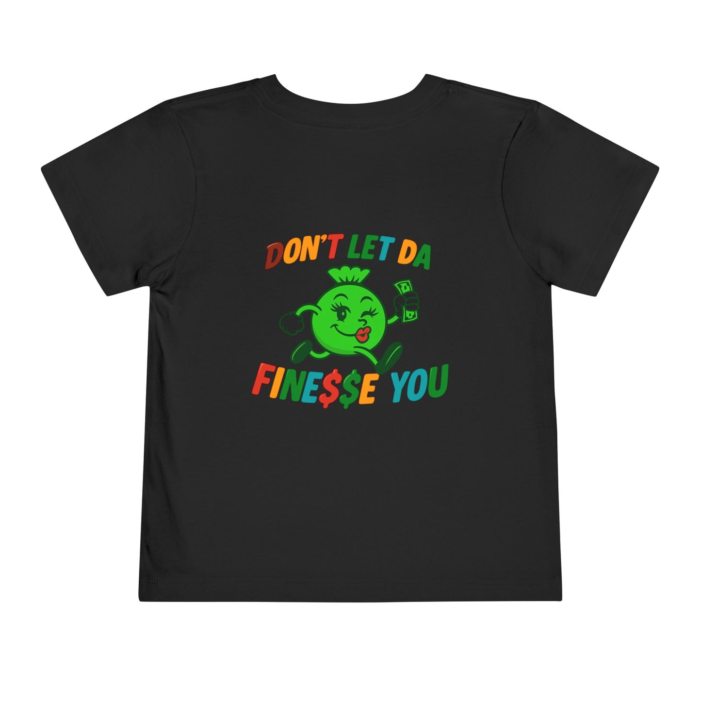 Finessin Bags Toddler Black Tee