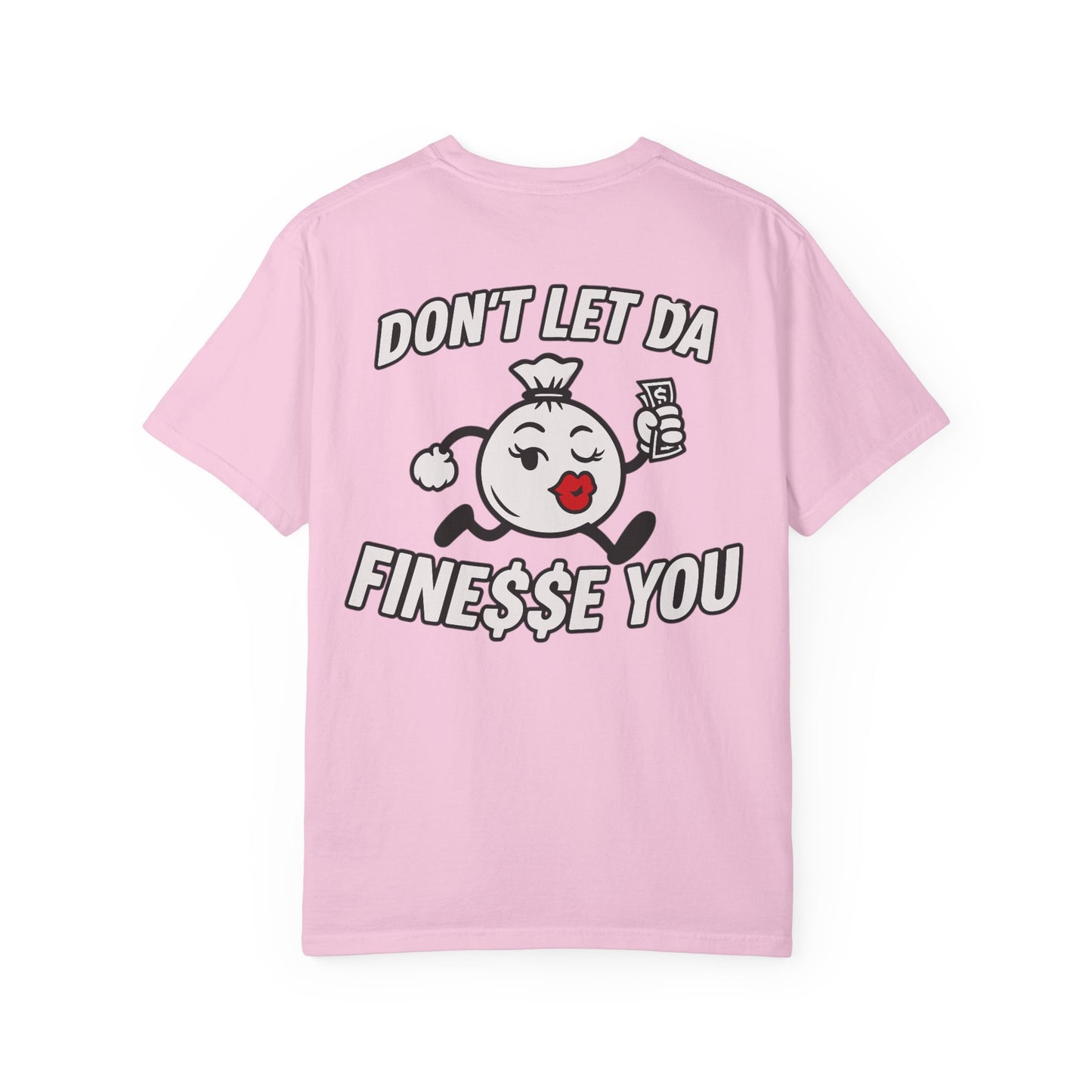 Finessin Bags Women’s Pink Black & White T-Shirt