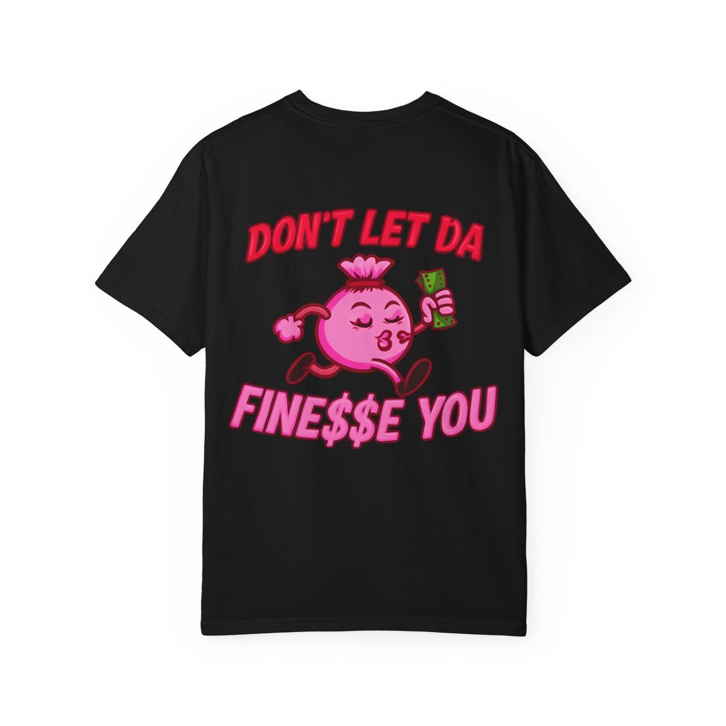 Finessin Bags Women’s Black Pink & Red T-Shirt