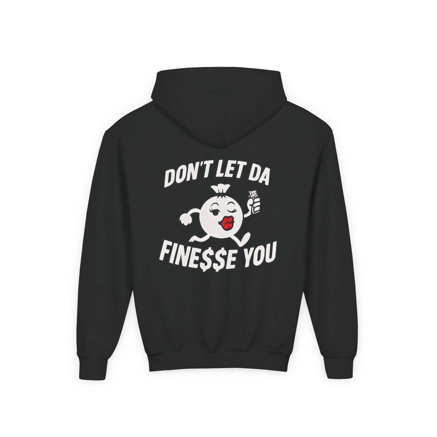 Finessin Bags Kids Black & White Hooded Sweatshirt