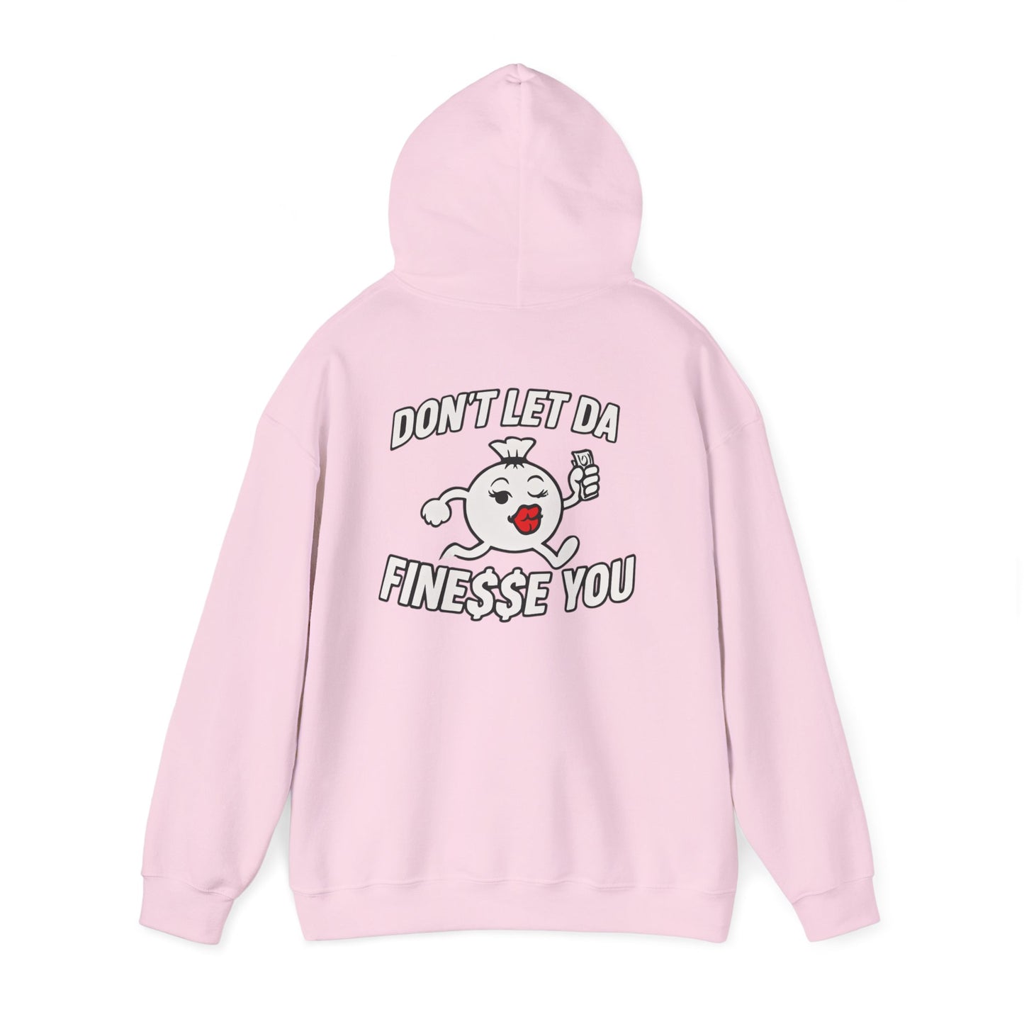 Finessin Bags Women’s Pink Hooded Sweatshirt