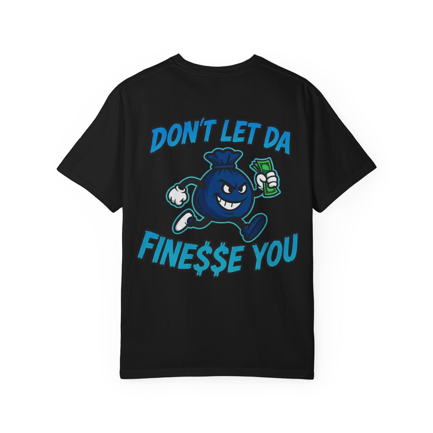 Finessin Bags Men’s Black & Blue T-Shirt