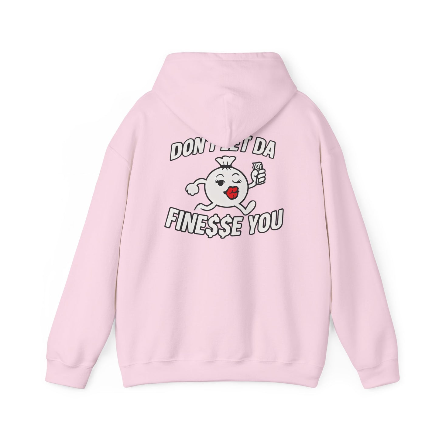 Finessin Bags Women’s Pink Hooded Sweatshirt