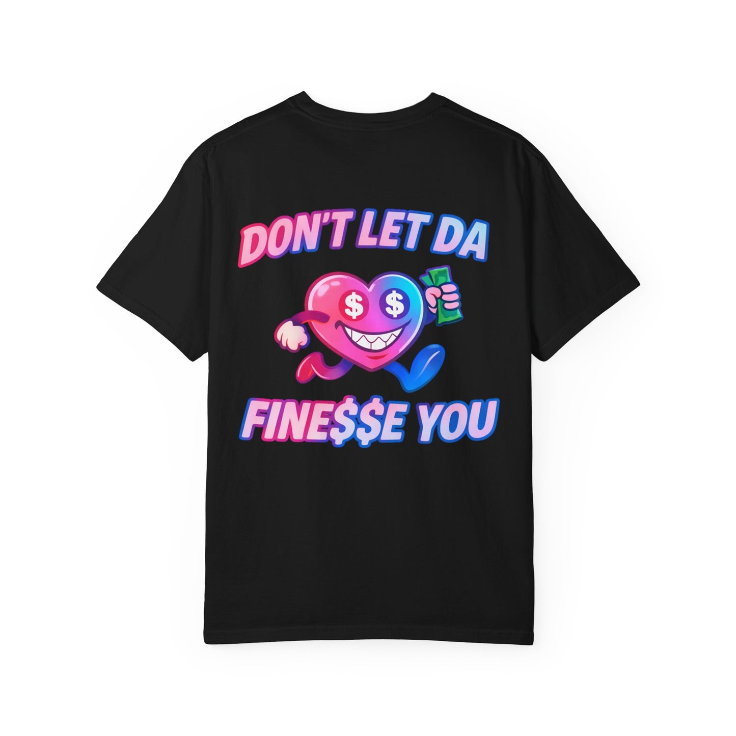 Finessin Bags Men’s Black Pink & Blue T-Shirt