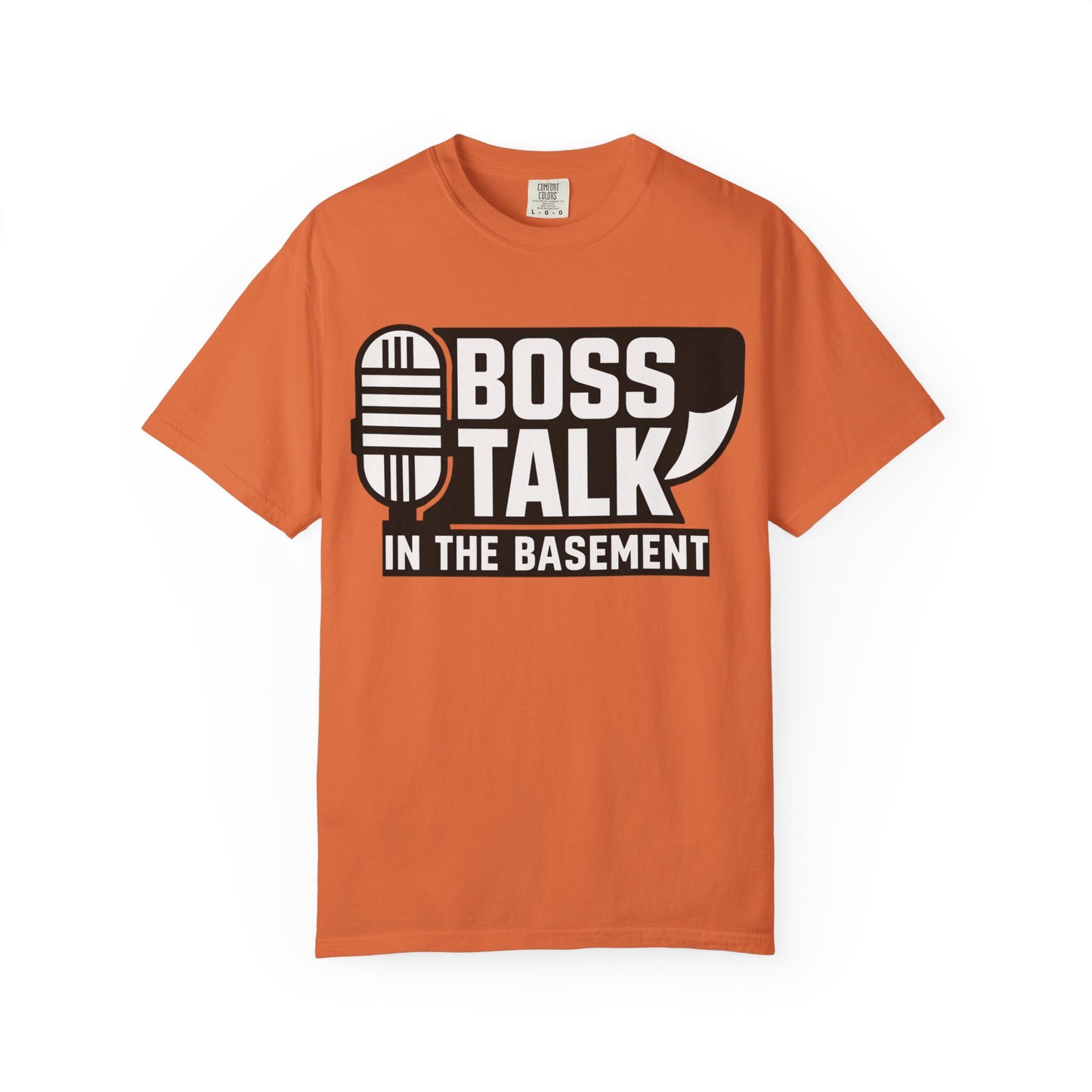 Boss Talk In The Basement Orange T-Shirt