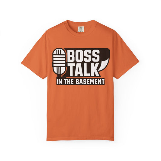 Boss Talk In The Basement Orange T-Shirt