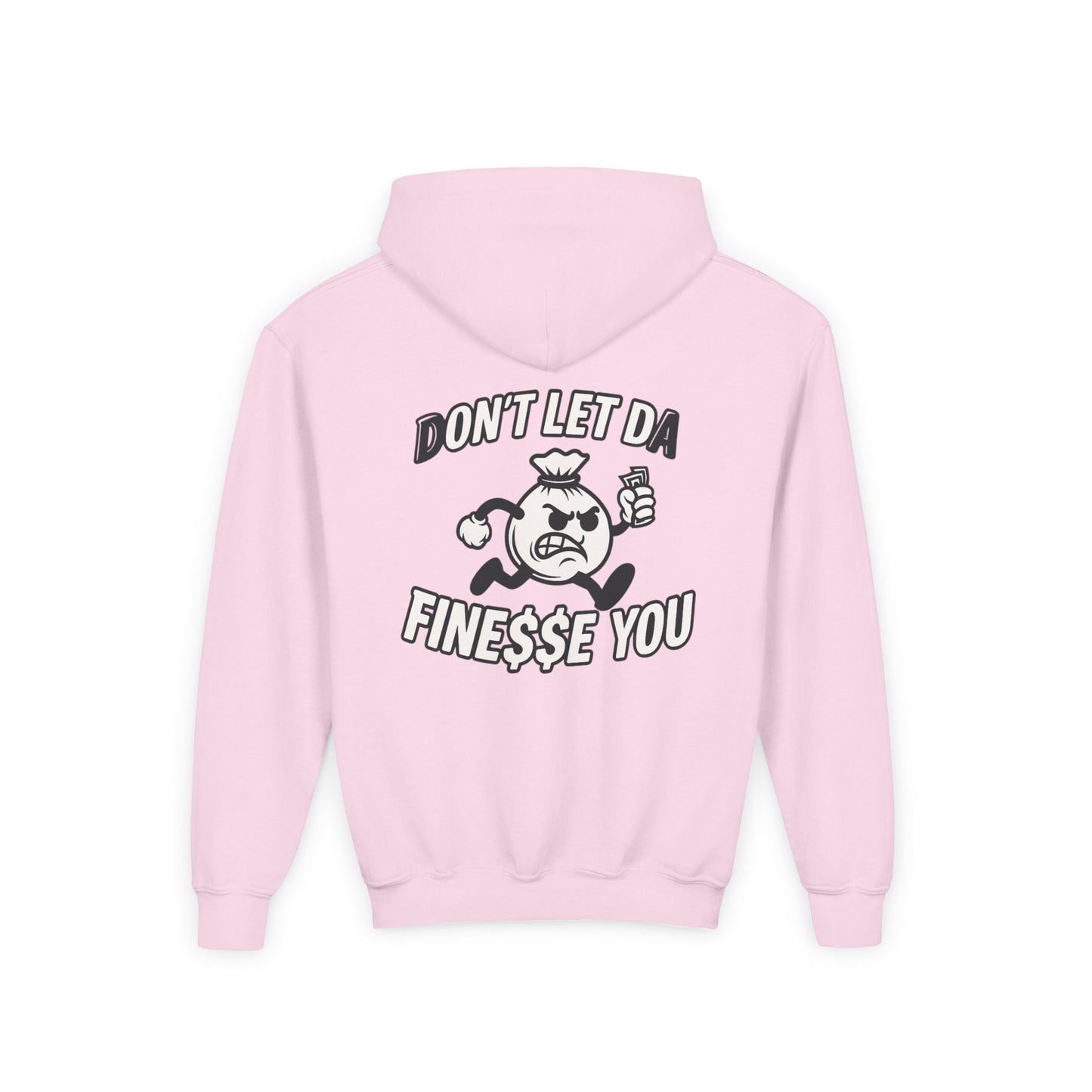 Finessin Bags Kids Pink Black & White Hoodie