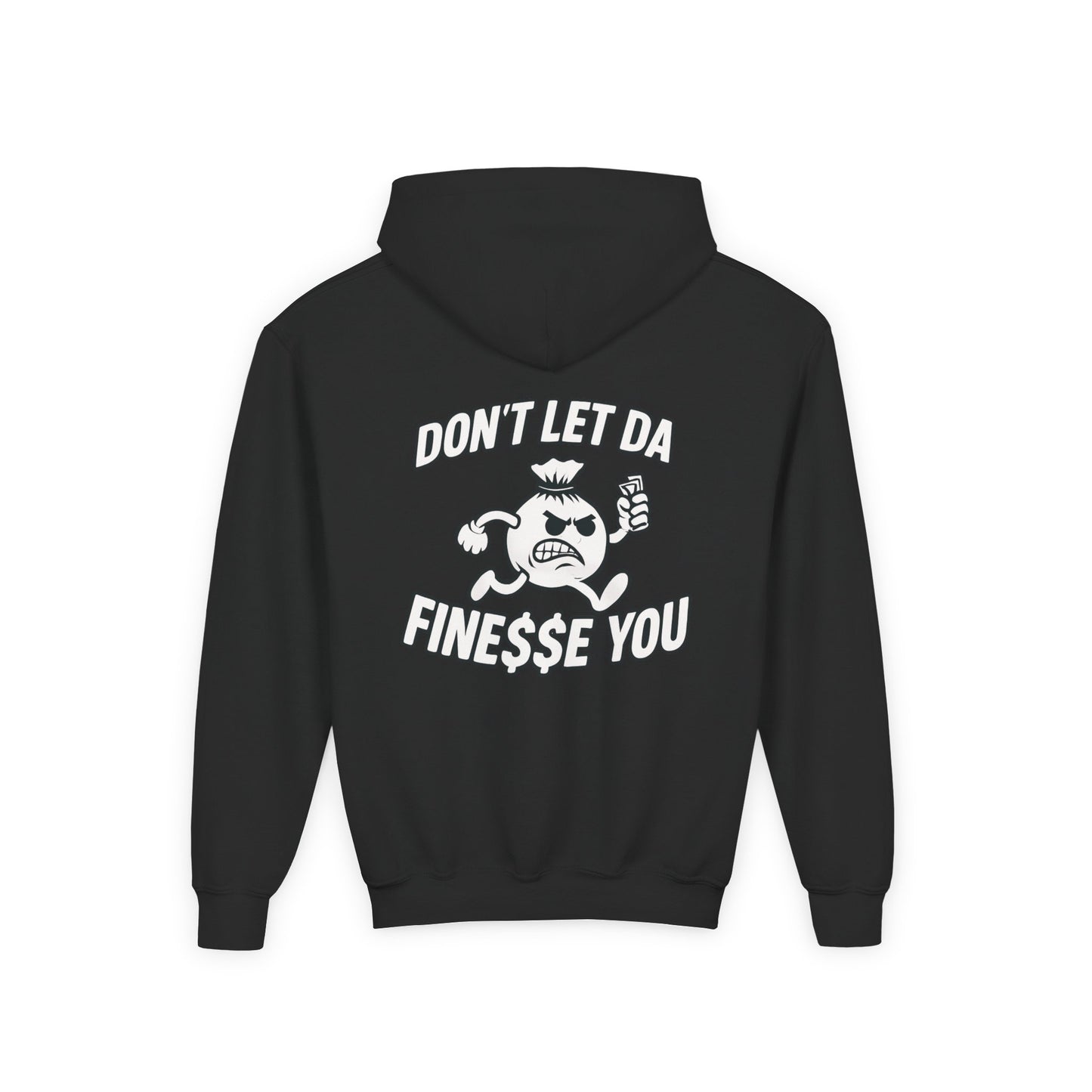 Finessin Bags Kids Black & White Hooded Sweatshirt