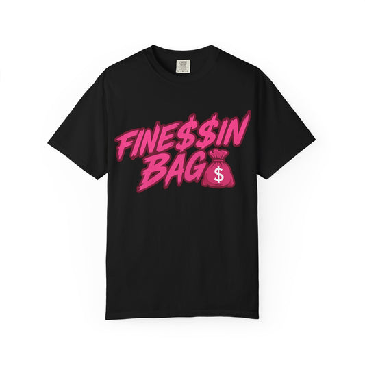 Finessin Bags Woman’s Black & Pink T-Shirt