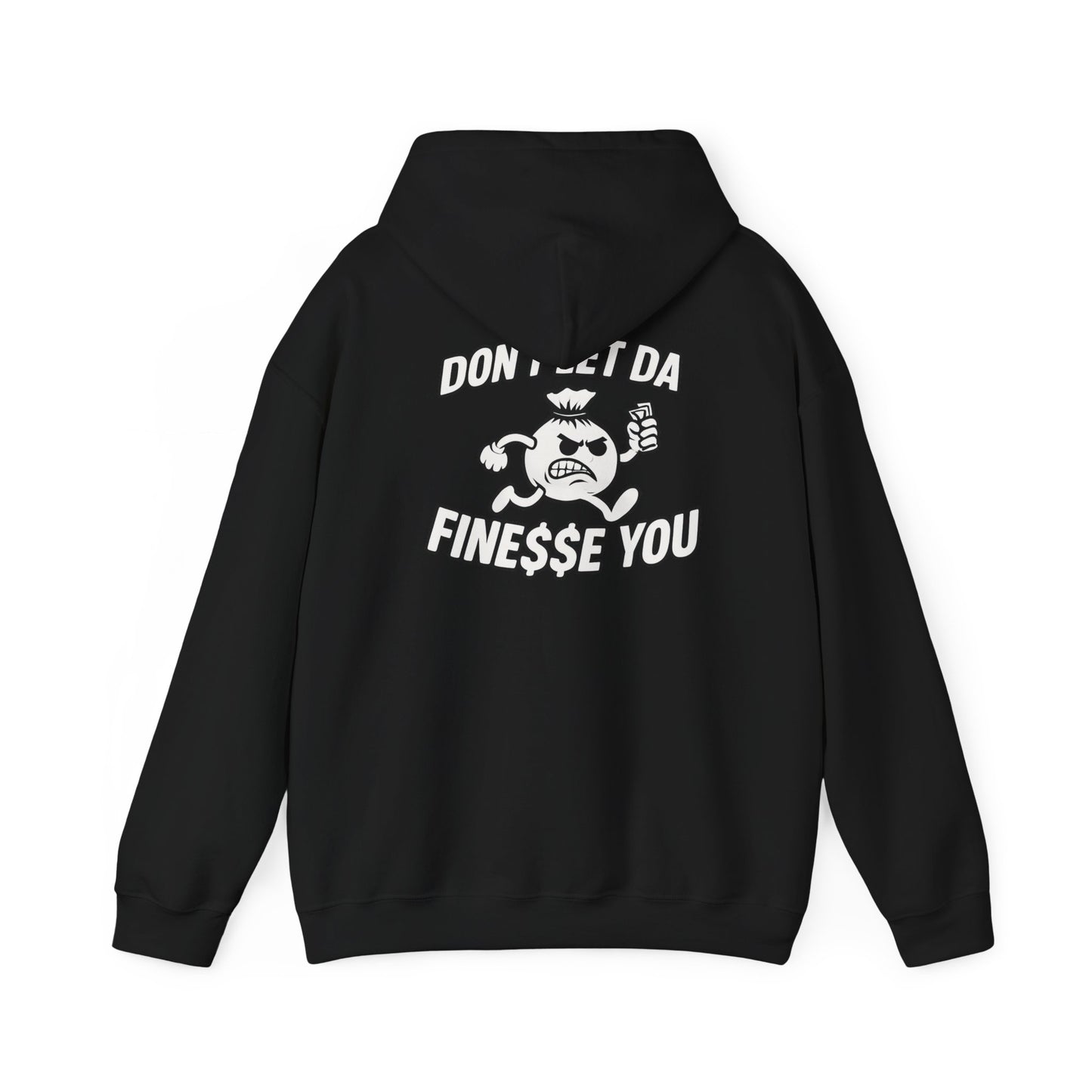 Finessin Bags Men’s Black Heavy Blend™ Hooded Sweatshirt