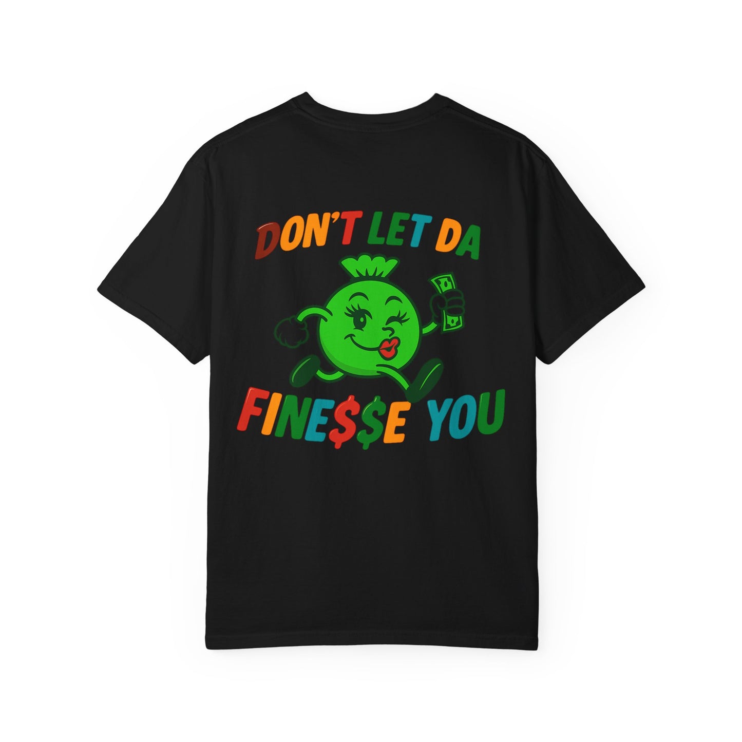 Finessin Bags Women’s Multi-Colored Black T-Shirt