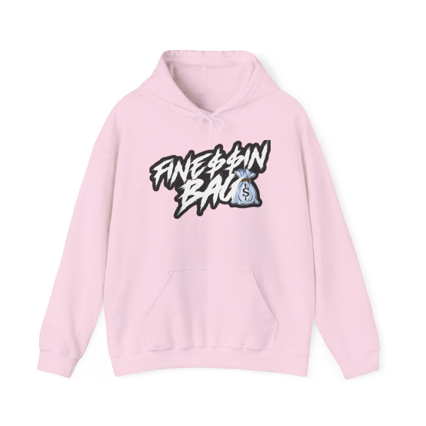 Finessin Bags Women’s Pink Hooded Sweatshirt