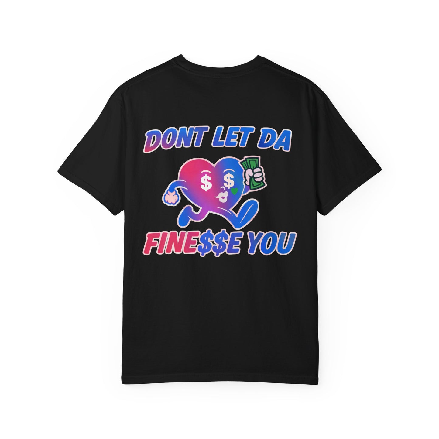 Finessin Bags Women’s Black Pink & Blue T-Shirt